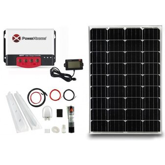 PowerXtreme XS20s Solar MPPT with display 140W Package