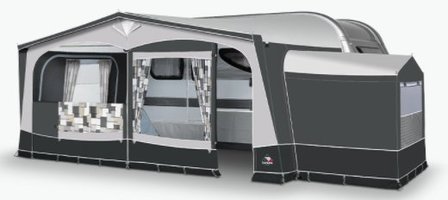 Dorema Garda XL270 INCLUSIEF STALEN FRAME *VDSLIK*