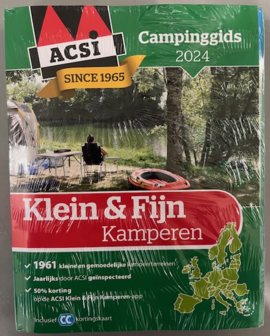 ACSI Campinggids Klein&amp;Fijn kamperen 2024