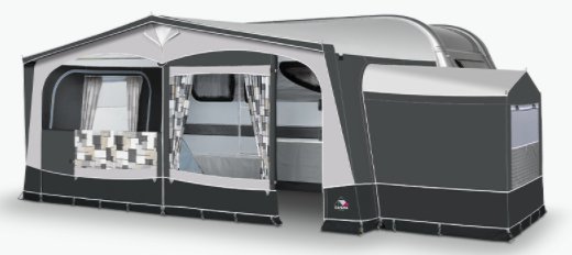 Dorema Garda XL270 INCLUSIEF STALEN FRAME *VDSLIK*