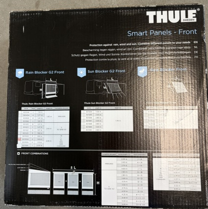 Thule rainblocker g2 voorwand 1.52x2.30