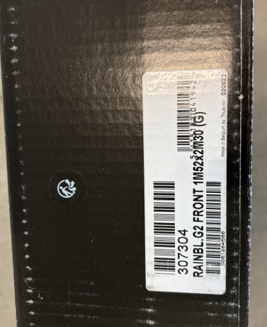 Thule rainblocker g2 voorwand 1.52x2.30
