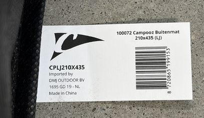 Campooz buitenmat Lazy Jack 210x435