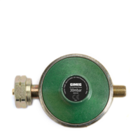 GIMEG GASDRUKREGELAAR UNIVERSEEL 30 MBAR KOMBI X 1/4 INCH LINKS