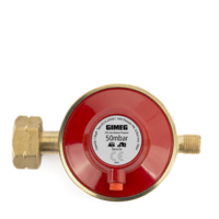 GIMEG GASDRUKREGELAAR AFBLAASBEVEILIGING 50 MBAR KOMBI X 1/4 INCH LINKS
