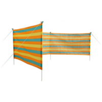 SAFARICA LAHAINA WINDSCHERM 480 x 86 CM GESTREEPT