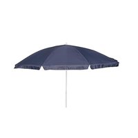 Bo-Camp - Parasol - Met knikarm - Ø 165 cm - Blauw / Grijs
