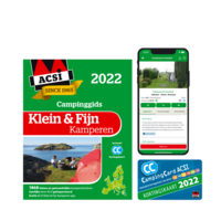 ACSI Klein & Fijn Kamperen-gids + app 2022